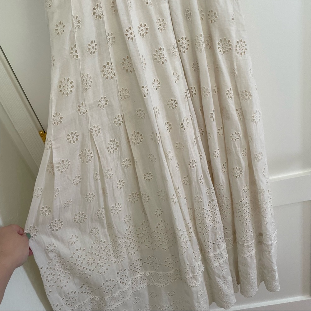 Loveshackfancy Ivory Eyelet Maxi Dress - Picture 6 of 9